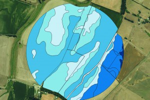 Sensor mapping for precise irrigation scheduling