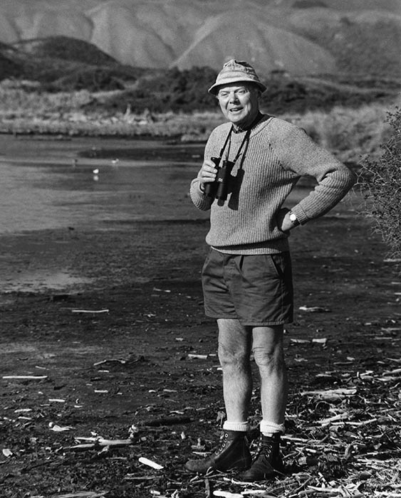 Charles Fleming at Waikanae, 1982