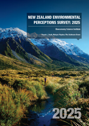 Cover: Environmental Perceptions Survey 2025