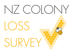 Logo:  NZ Colony Loss Survey