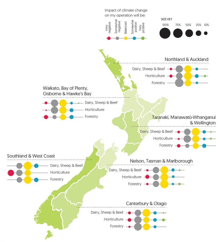 Map: What will climate change mean for farmers, foresters and growers?