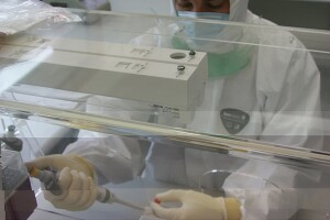 Ancient DNA laboratory