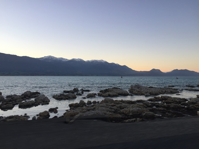 New Zealand coastline