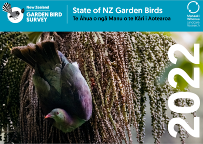 State of NZ Garden Birds 2022 | Te Āhua o ngā Manu o te Kāri i Aotearoa