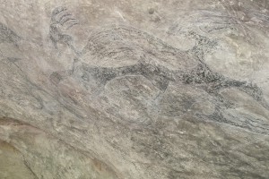 Māori rock art at Ōpihi, South Canterbury