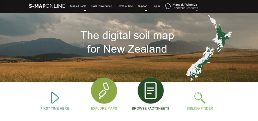 S-map: the digital soil map for New Zealand