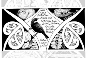 NZ Journal of Ecology special issue cover, mātauranga Māori