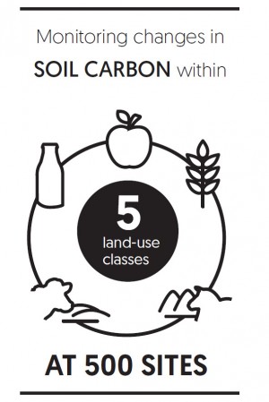 Monitoring changes in soil carbon