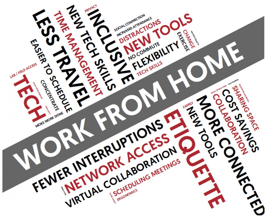 We are currently designing our ‘future of work’ with our people. In a workshop, our people identified some of the key challenges (red) and key opportunities (black) that they had experienced when working from home We are currently designing our ‘future of work’ with our people. In a workshop, our people identified some of the key challenges (red) and key opportunities (black) that they had experienced when working from home