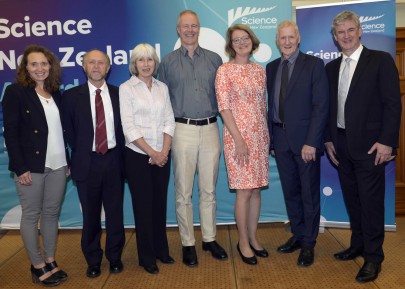 Members of the LCDB team at the Science NZ Awards