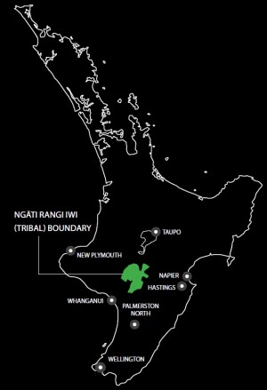 Tribal territory of Ngāti Rangi and the three forest monitoring sites (Makatote, Pōkākā and Old Coach Road), North Island, Aotearoa New Zealand.