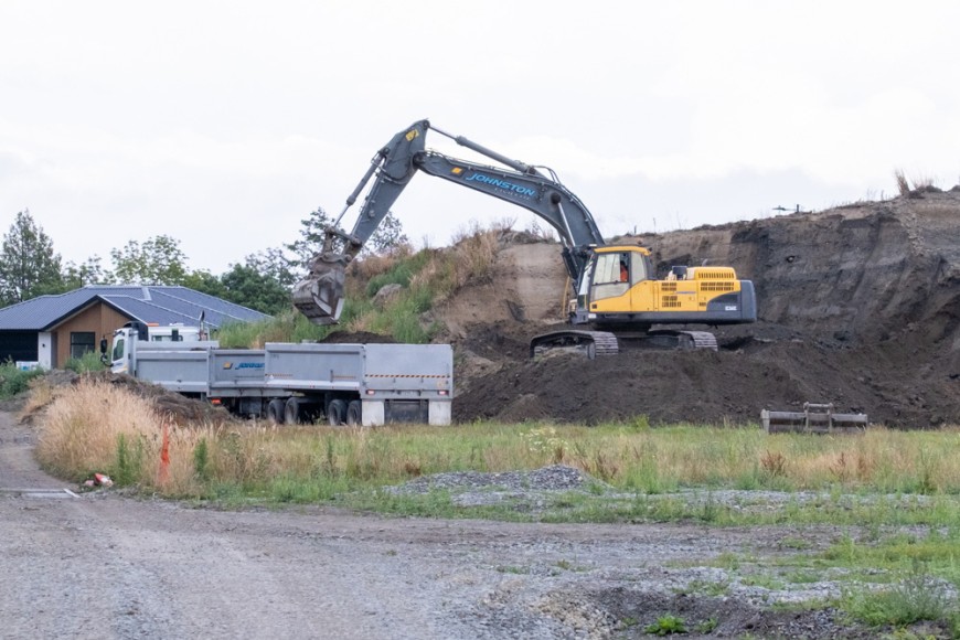 Housing developments create huge disturbances of soil, often leaving quantities of unwanted or surplus soil.