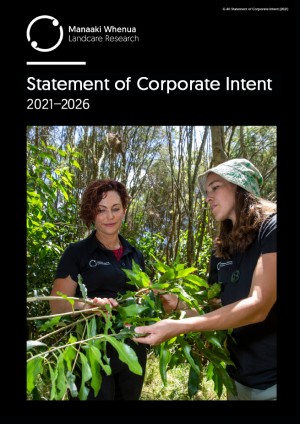 Cover: Statement of Corporate Intent 2021-2026