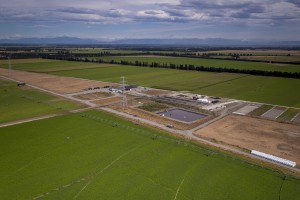 Lincoln University’s Ashley Dene Research & Development Station, an irrigated dairy farm and primary research site for the MBIE programme ‘Reducing nitrogen losses from farms’. 