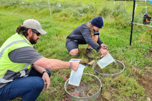 Field trials creating irrigation events for testing