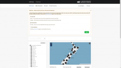 Figure 1: The NSDR web viewer, accessible from https://viewer-nsdr.landcareresearch.co.nz/