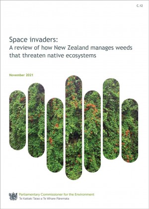 Front cover of the PCE report on weeds