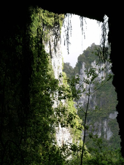 Cave entrance, Fox River (Janet Wilmhurst)