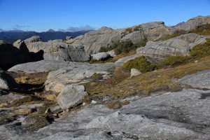 Sandstone erosion pavement