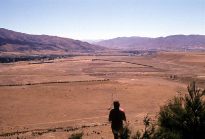 Inland outwash gravels in the upper Clutha Valley (Peter Williams)