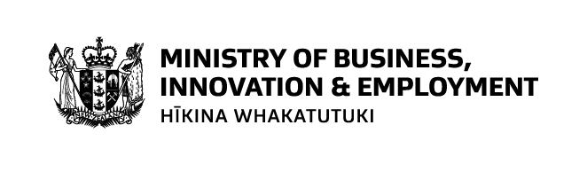 MBIE logo black web
